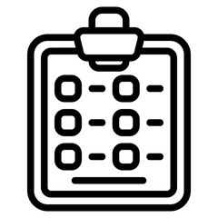  Survey outline icon