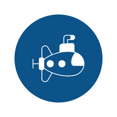 Submarine Vector Icon

