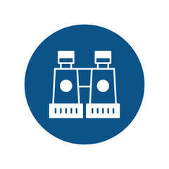Binoculars Vector Icon

