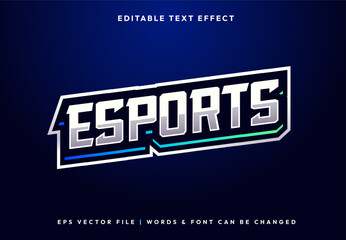Gaming Esport Typography Text Effect - Editable Text © rafifdzul
