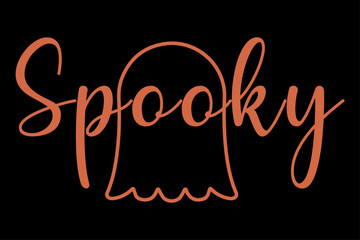 Spooky Funny Halloween T-Shirt Design