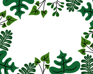 Floral Green Background