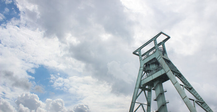 F&ouml;rderger&uuml;st in Bochum, Zeche, Bergbau