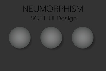 Neumorphic Bottons Soft UI Design,3D UI Design.