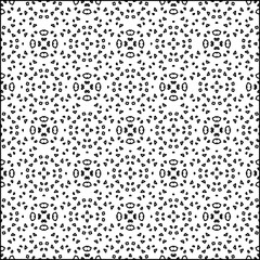 Abstract background with figures from lines. black and white pattern for web page, textures, card, poster, fabric, textile. Monochrome graphic repeating design.