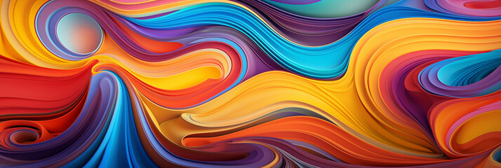 beautiful abstract background with red stripes. Generative Ai. 