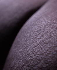 Closeup of the surface of a plush fabric