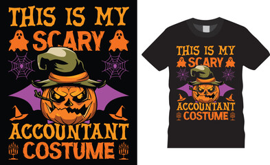 Halloween T-Shirt Design vector Graphic template.Halloween t-shirt illustration. Horns head devil t shirt design.Beautiful and eye catching vector. Halloween party costume with print-ready File.