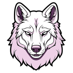 Naklejka premium Wolf, Illustration PNG 