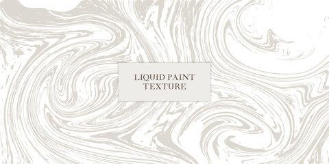 Gray and white abstract liquid marble pattern. Modern art illustration with creative fluid effect. Trendy design for wallpaper, card, and more