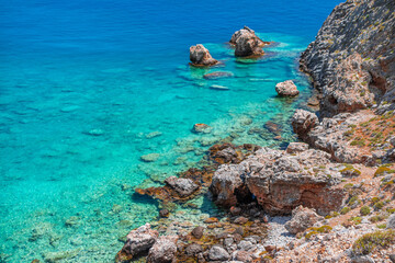 lybian sea at glyka nera