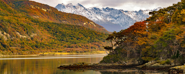 Zarategui cove, ushuaia, argentina