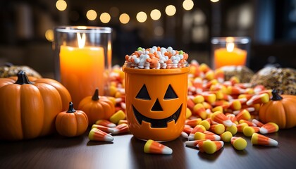 halloween candy - Powered by Adobe