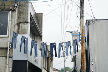 Kojima Jeans Street in Okayama, Japan - 日本 岡山県 児島ジーンズストリート