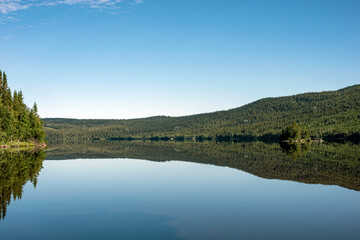 Fototapeta na wymiar lake in the mountains, jämtland, åre,,norrland,sverige,sweden, Mats