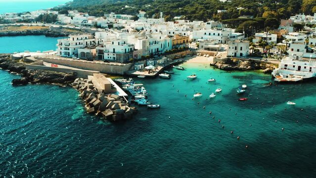 Salento,  spiaggia di Santa Caterina, Italy