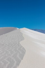 Scenic view of huge sand dunes at the Dunas de Taton, Catamarca, Argentina.
