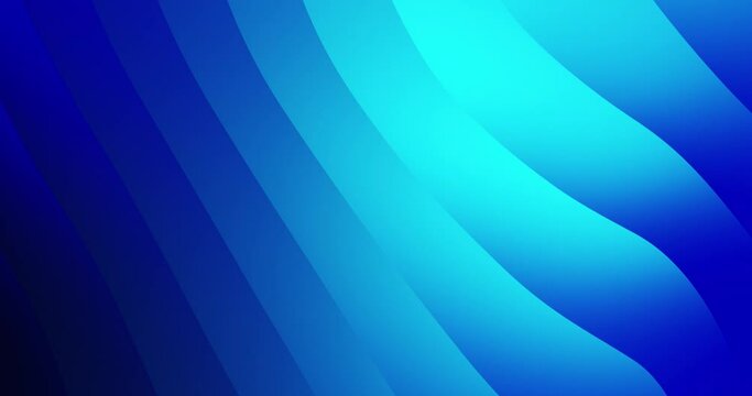Abstract Wavy Smooth Liquid gradient Pattern. wavy fluid surface gradient stripes motion graphics Blue color