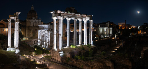 Obraz premium fori imperiali rome travel