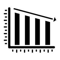 Decline Diagram Icon