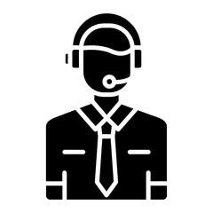 Customer Service Agent Icon