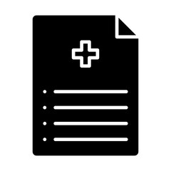 Fototapeta premium Prescription Icon