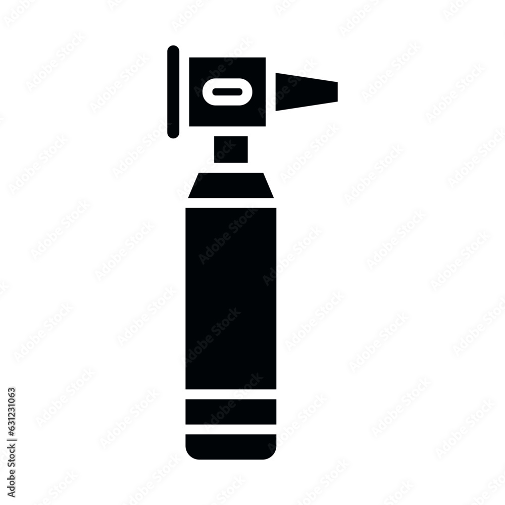 Poster otoscope icon