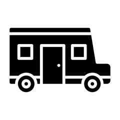 Camping Car Icon