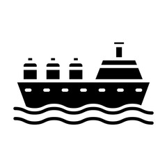 Oil Ship Icon