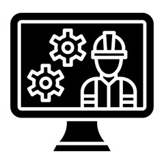 Engineering Monitor Icon