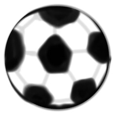 Naklejka premium Sports equipment isolated on a white background 
