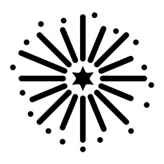 New Year Celebration Icon