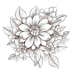 abstract floral background