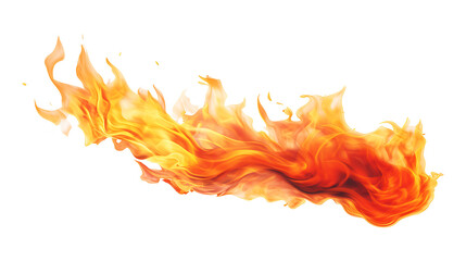 Realistic fire flame effect transparent background. Fire flame png