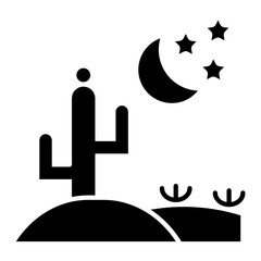 Desert Night Icon