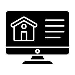 Buy House Online Icon