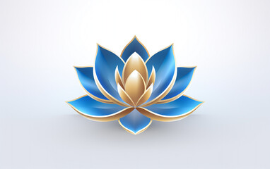 Divine Elegance: Lotus Flower Logo Design