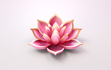 Divine Elegance: Lotus Flower Logo Design