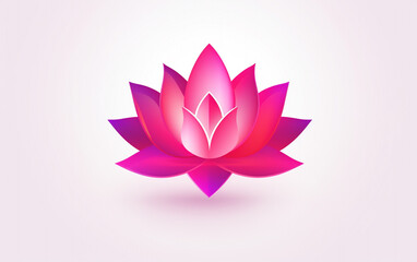 Divine Elegance: Lotus Flower Logo Design