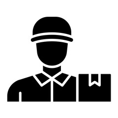 Delivery Man Icon