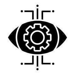 Robotics Eye Icon