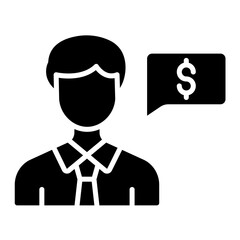 Finance Officer Icon