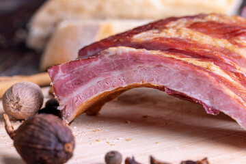 Boiled pork ribs with spices