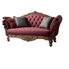 leather sofa