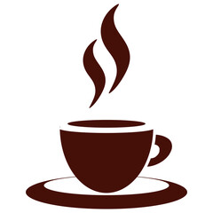 hot coffee cup icon