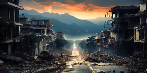 Destruction and Chaos: Earthquake in the City