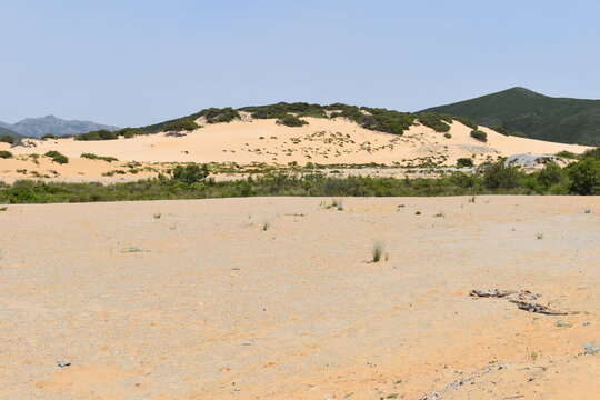 Dunes de Piscinas en Sardaigne