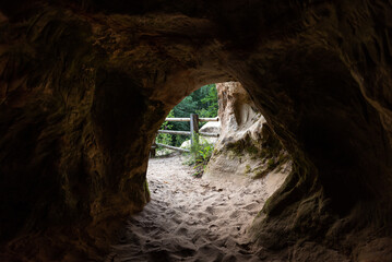 Blacksmith’s cave in Cesis, Latvia.