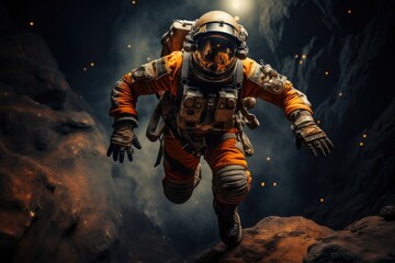 Obraz premium astronaut in space