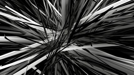 Obraz premium Background Abstract Line Art: A background with curved lines and patterns that appear organic and flowing, in black and white